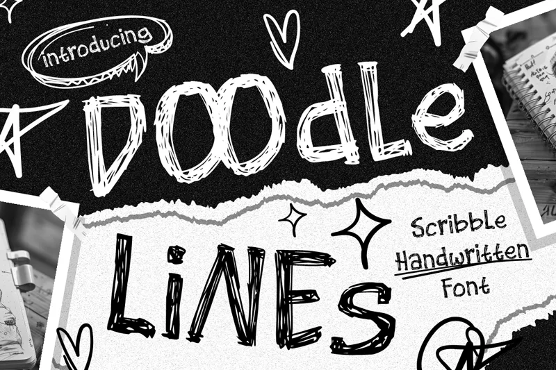 Doodle Lines author illustration