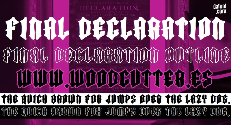 Final Declaration author illustration