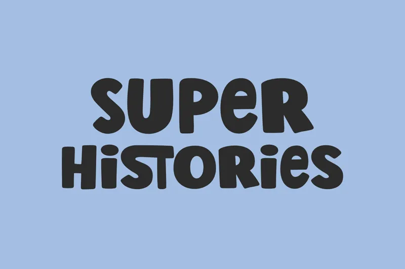 Super Histories author illustration