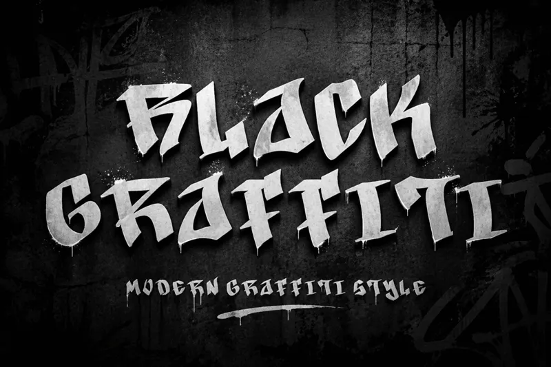 Black Graffiti author illustration