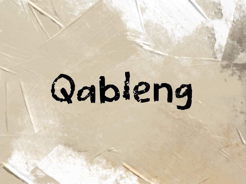 Qableng author illustration