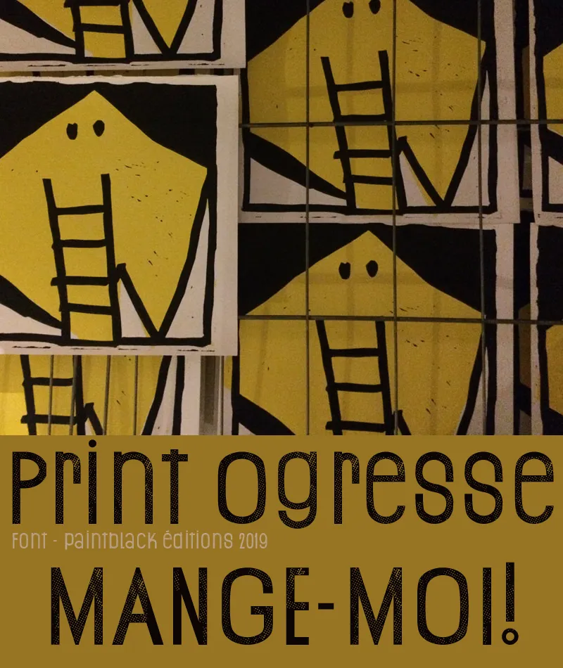 Print Ogresse author illustration