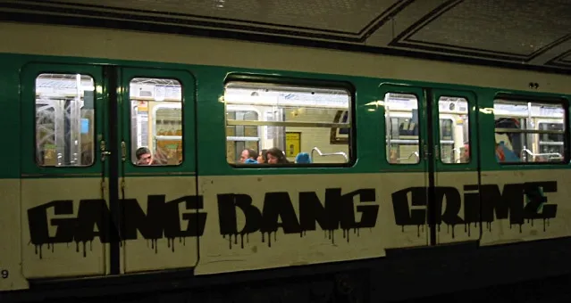 GANG BANG CRIME author illustration