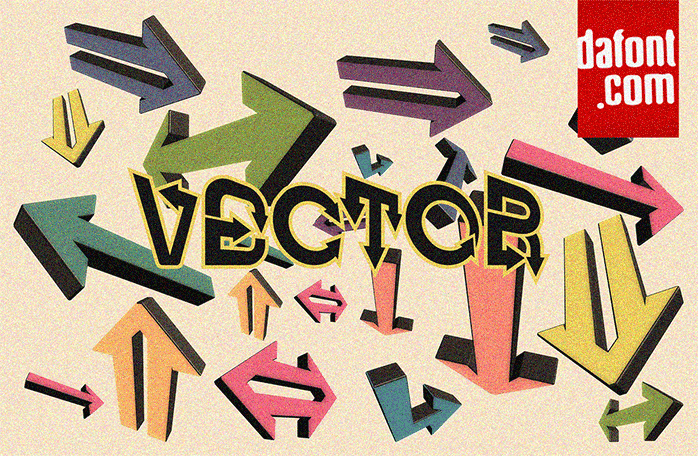 Vector author illustration