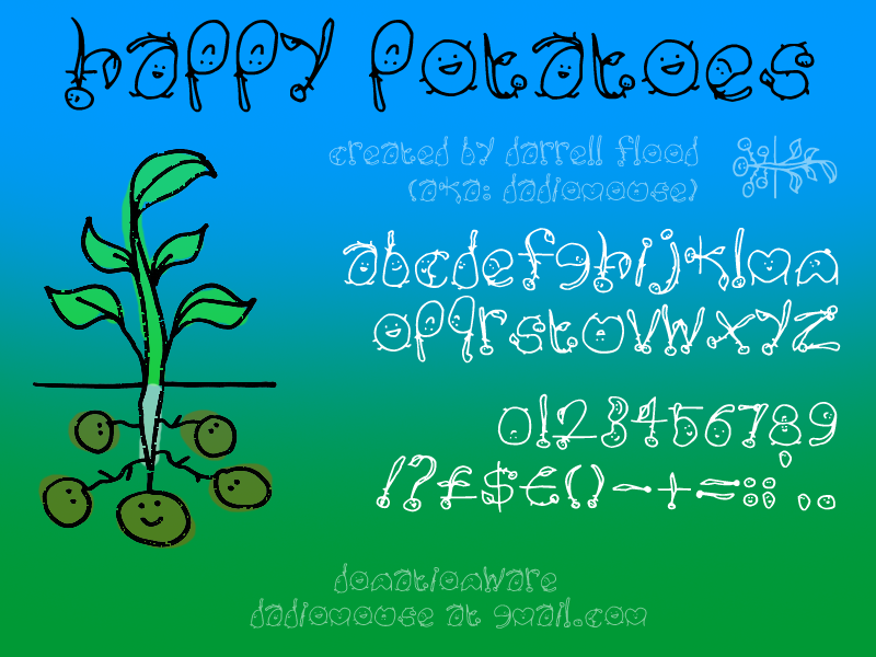 Happy Potatoes author illustration