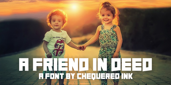 A Friend In Deed author illustration