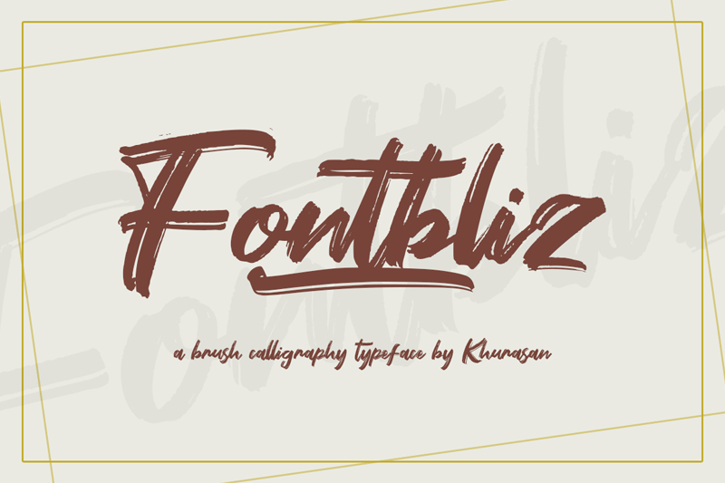 Fontbliz author illustration