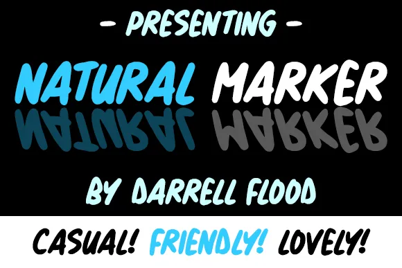 Natural Marker author illustration