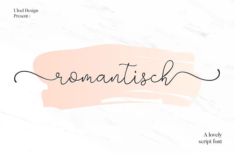 Romantisch author illustration