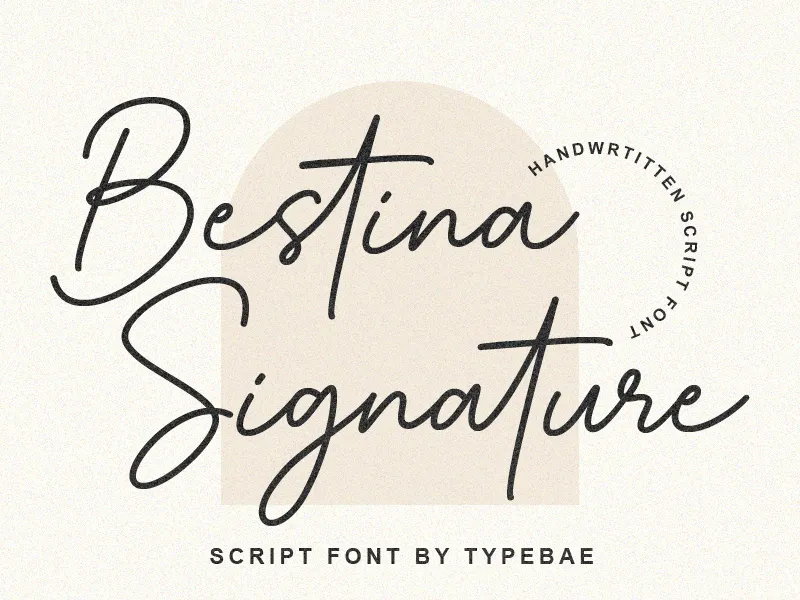 Bestina Signature author illustration