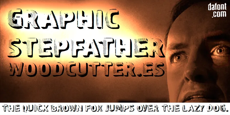 Graphic Stepfather author illustration
