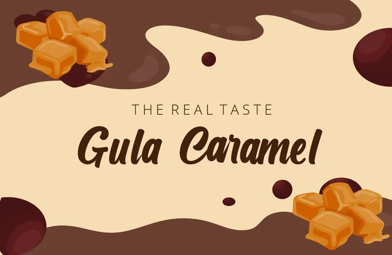Gula Caramel author illustration