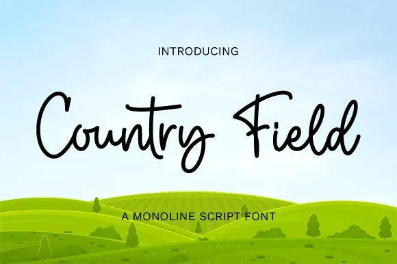 Country Field author illustration