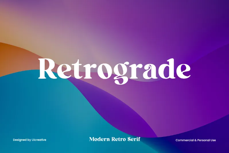 Retrograde author illustration