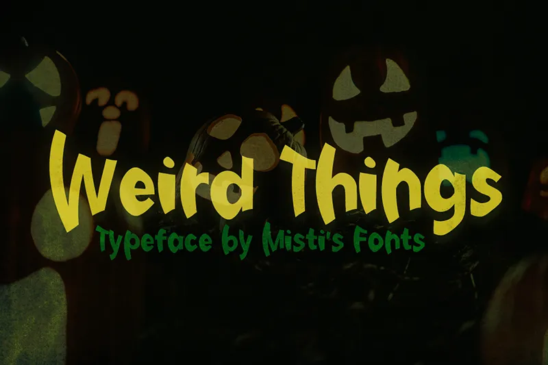 Weird Things author illustration