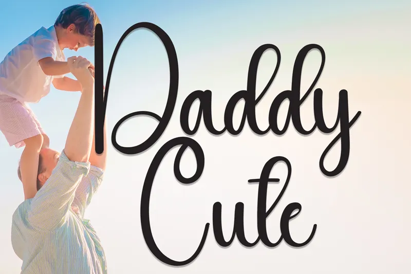 Daddy Cute author illustration