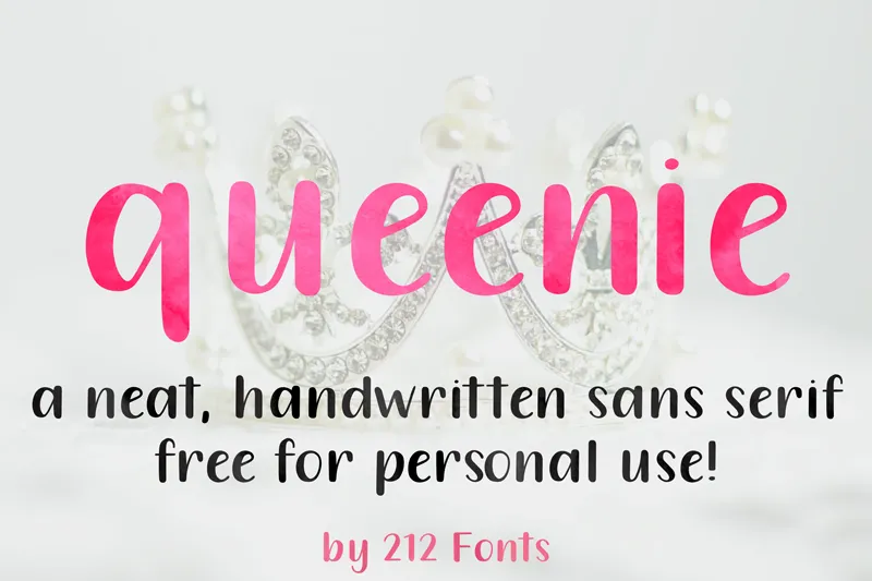 212 Queenie Sans author illustration