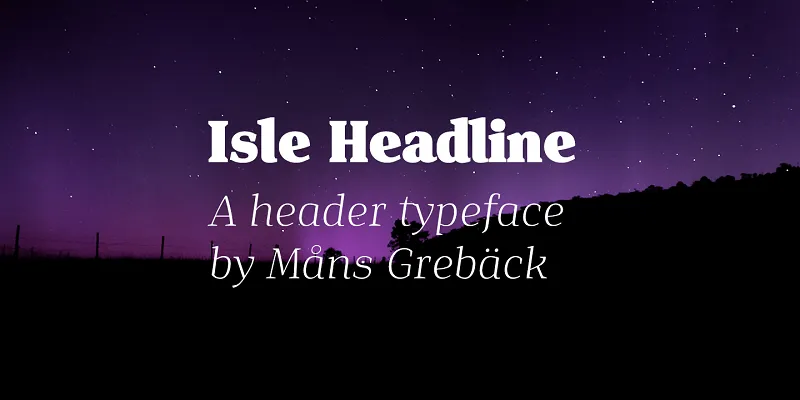 Isle Headline author illustration