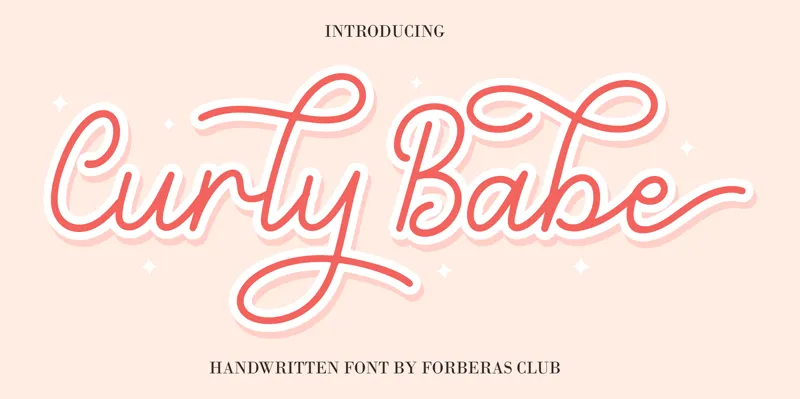 Curly Babe author illustration