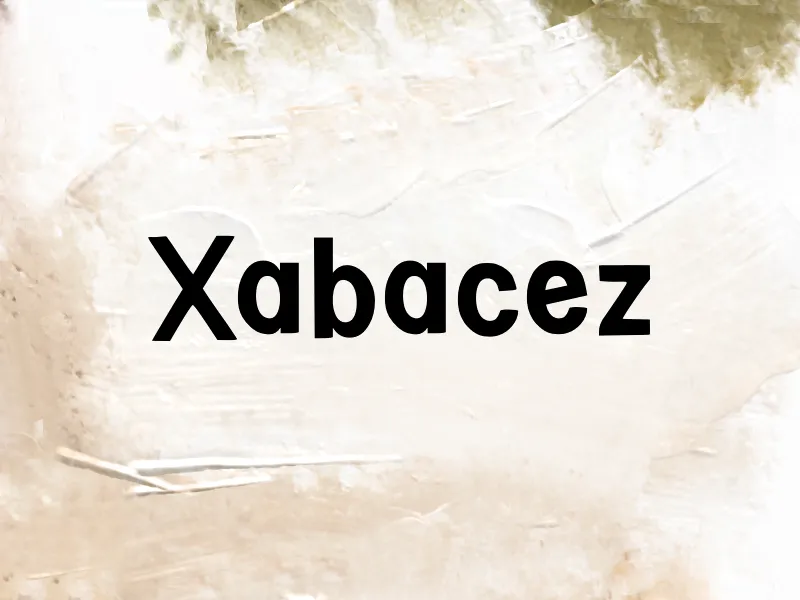 Xabacez author illustration