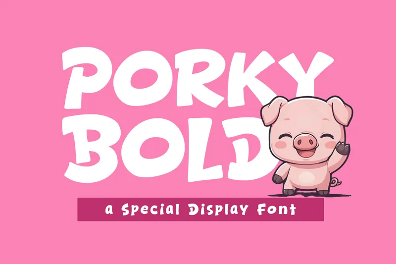 Porky Bold author illustration