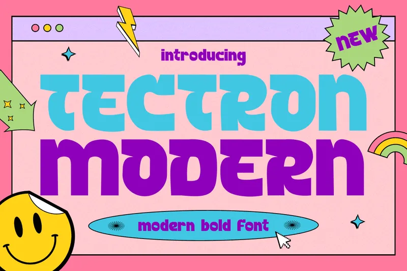 Tectron Modern author illustration