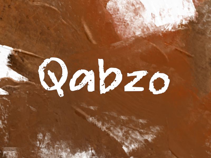 Qabzo author illustration