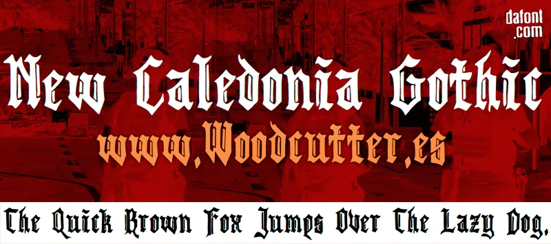 New Caledonia Gothic author illustration