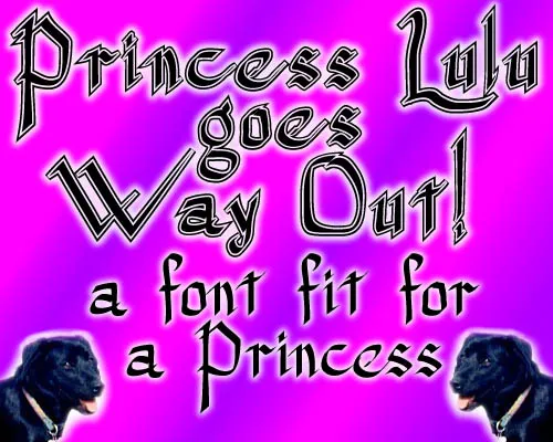 Princess Lulu author illustration