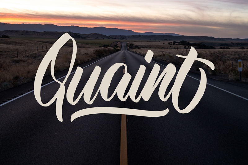 Quaint author illustration