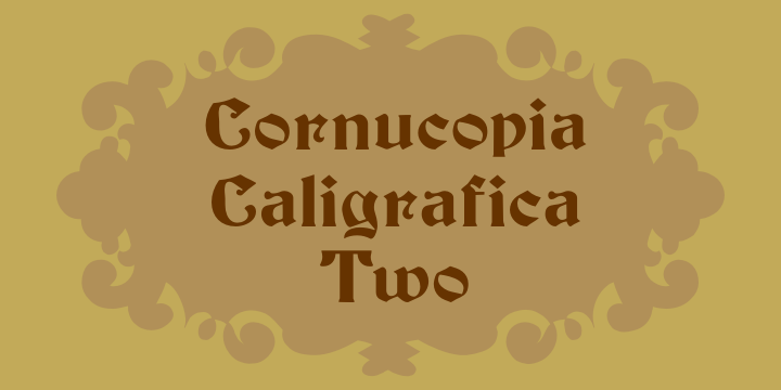 Cornucopia Caligrafica Two author illustration