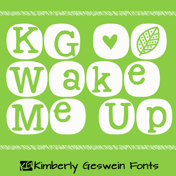 KG Wake Me Up author illustration