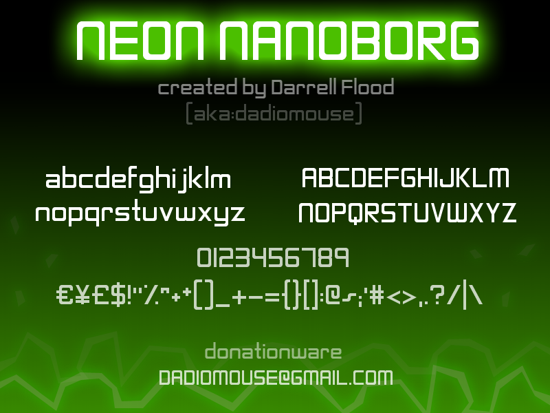 Neon Nanoborg author illustration