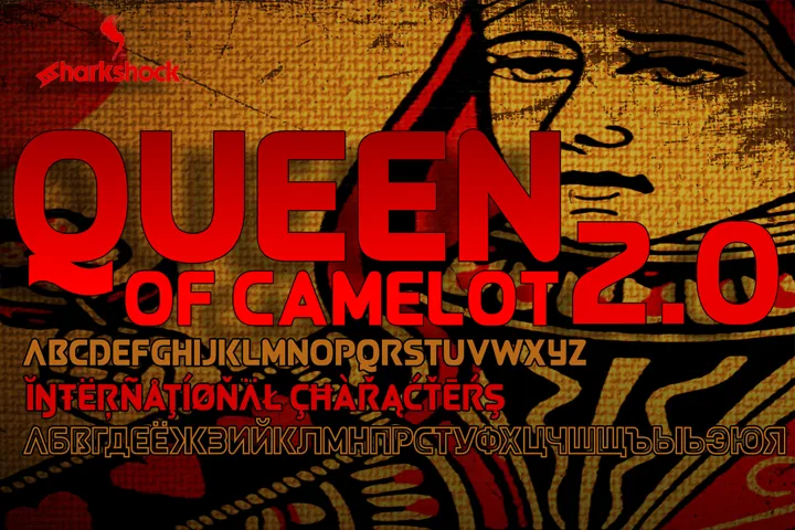 Queen of Camelot author illustration