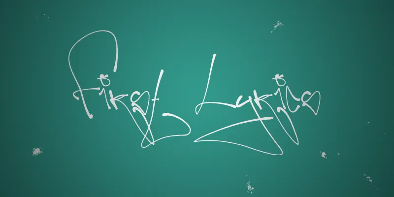 First Lyrics author illustration