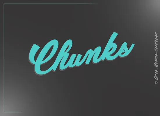 Chunks author illustration