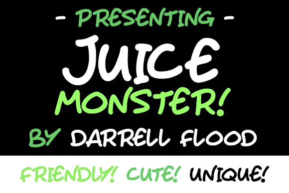 Juice Monster author illustration
