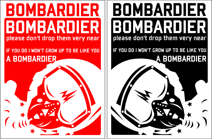 Bombardier author illustration