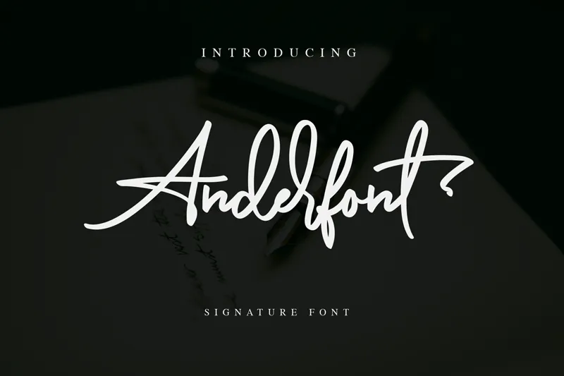 Anderfont author illustration