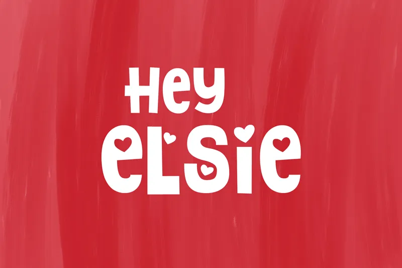 Hey Elsie Cute author illustration